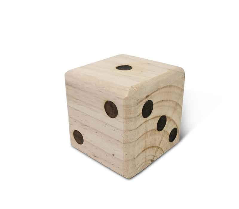 Oversized Outdoor Wooden Yard Dice Set - Rivour Home