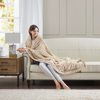 Zuri Oversized Faux Fur Throw