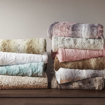 Zuri Oversized Faux Fur Throw