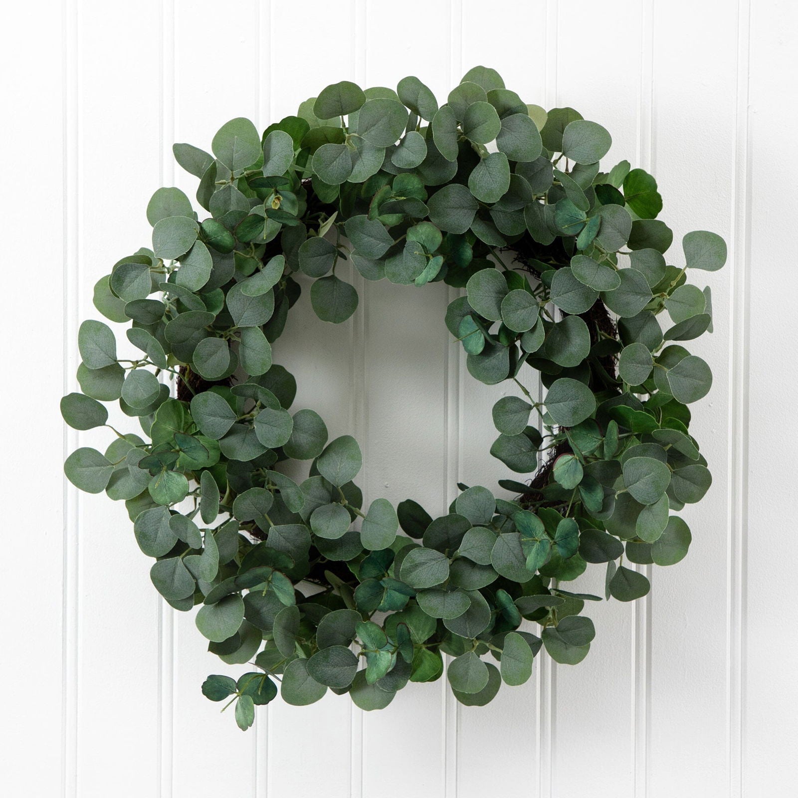 30” Artificial Eucalyptus Wreath - Rivour Home