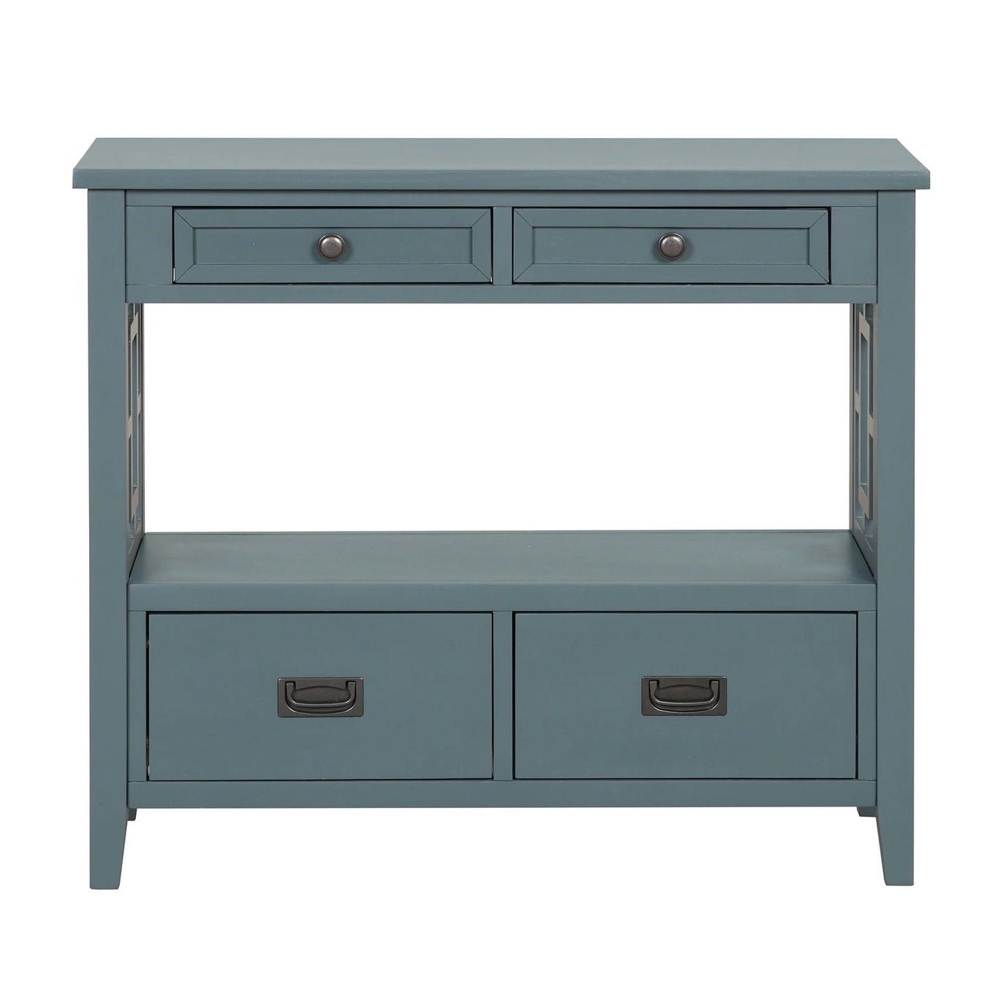 36'' Pine Wood Console Table - Rivour Home