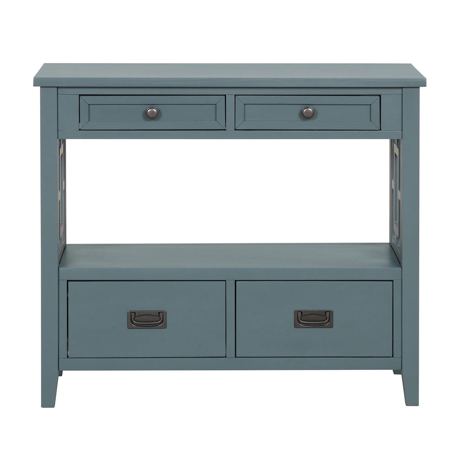 36'' Pine Wood Console Table - Rivour Home