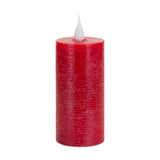 5" Red Flameless Pillar Candle