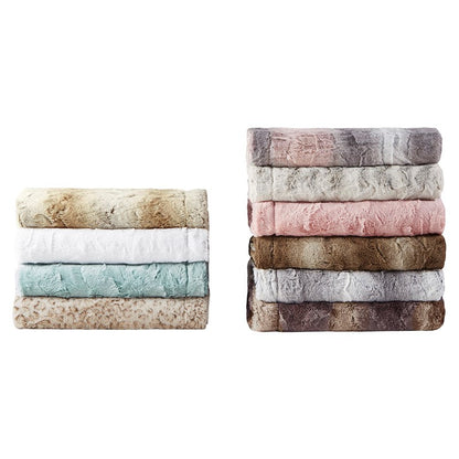 Zuri Oversized Faux Fur Throw