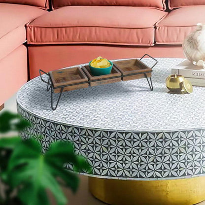 Artisanal Wood Serving Tray - Rivour Home