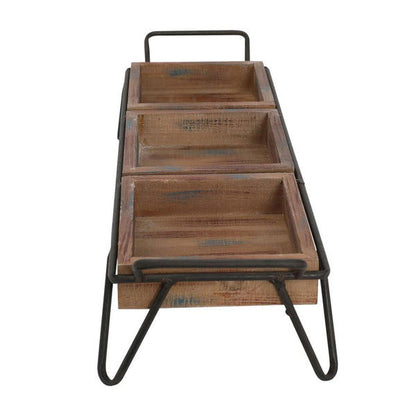 Artisanal Wood Serving Tray - Rivour Home