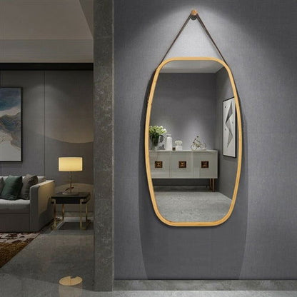Bamboo Wall Mounted Mirror - Rivour Home