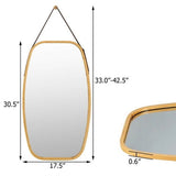 Bamboo Wall Mounted Mirror - Rivour Home