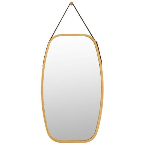 Bamboo Wall Mounted Mirror - Rivour Home