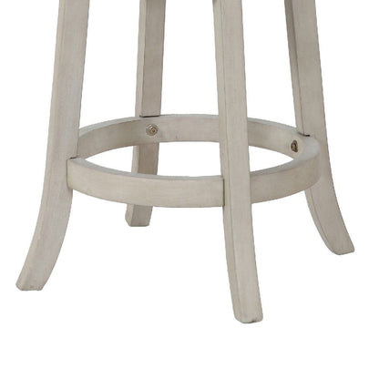 Curved X Shaped Back Swivel Counter Stool - Rivour Home