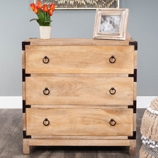 Forster Natural Mango Chest - Rivour Home