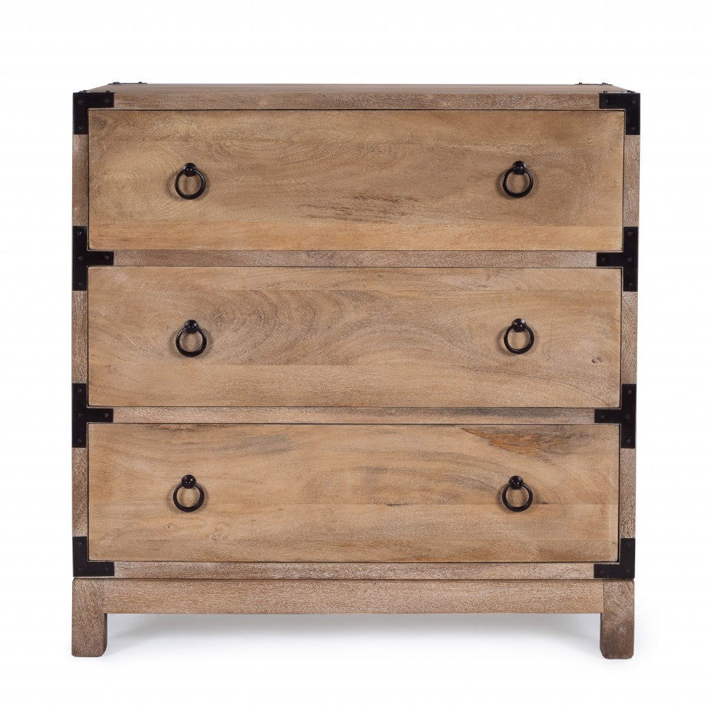 Forster Natural Mango Chest - Rivour Home