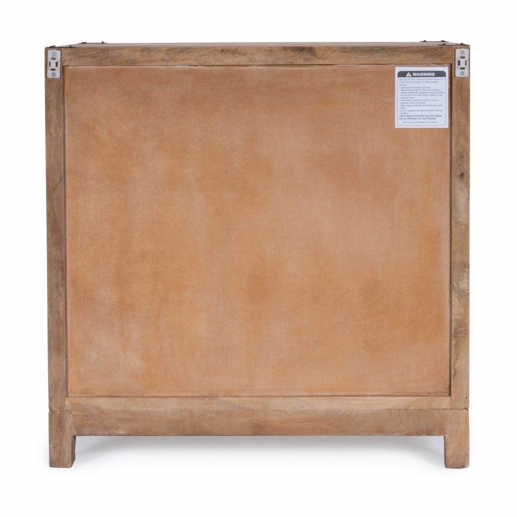 Forster Natural Mango Chest - Rivour Home