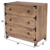 Forster Natural Mango Chest - Rivour Home