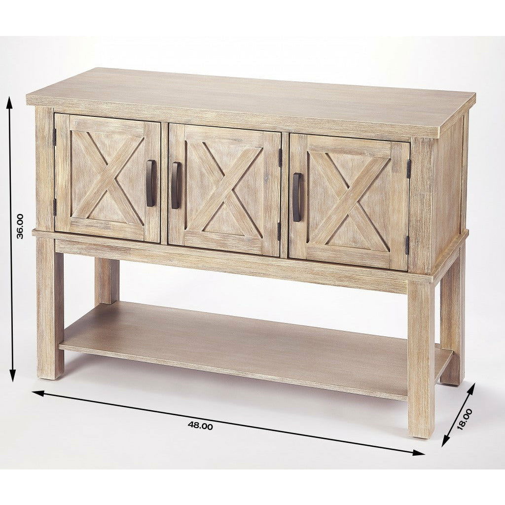 Foster Rustic Buffet Cabinet - Rivour Home
