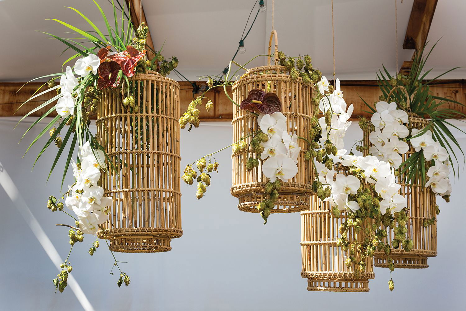 Handwoven Rattan Lantern - Rivour Home