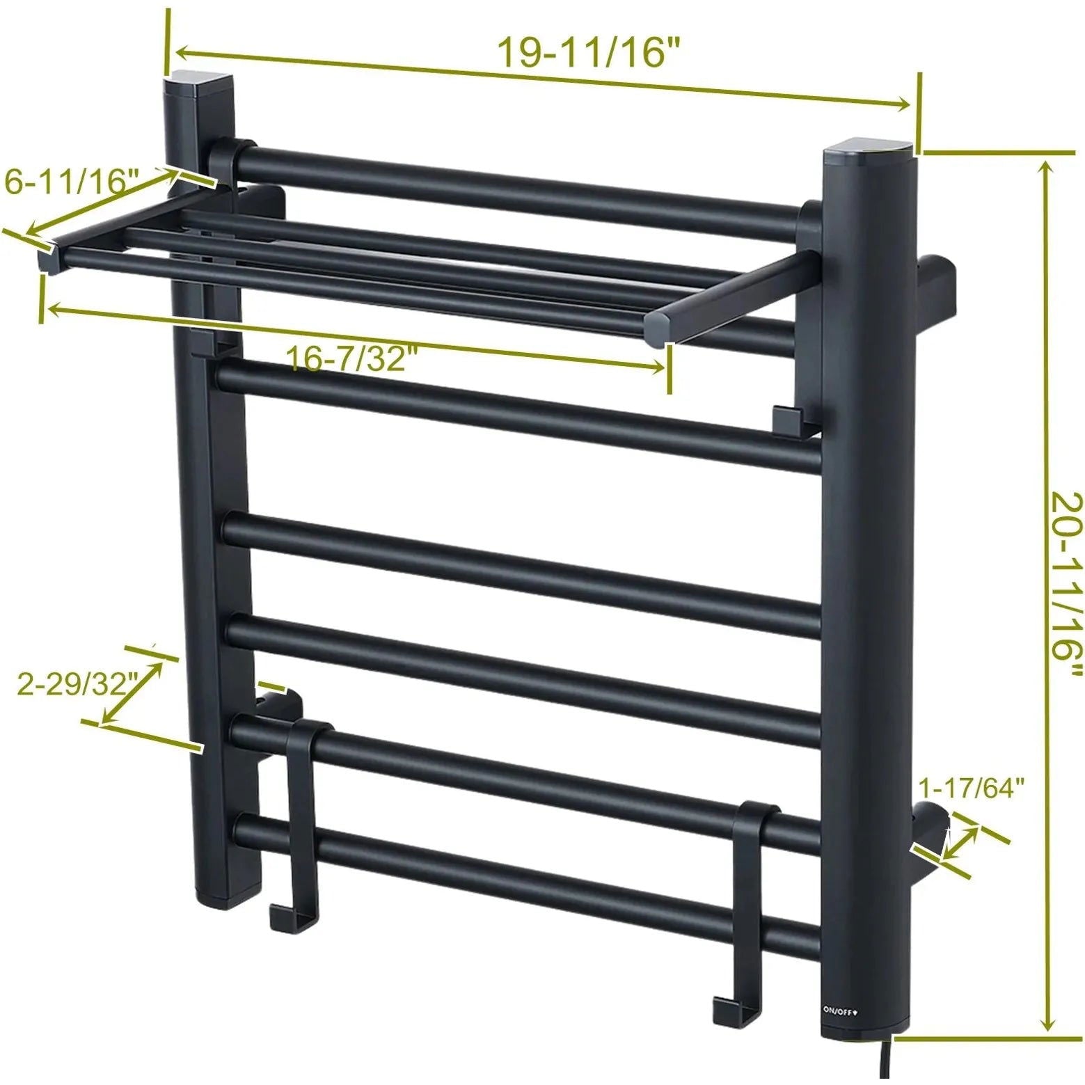 Heated Towel Rack - Rivour Home
