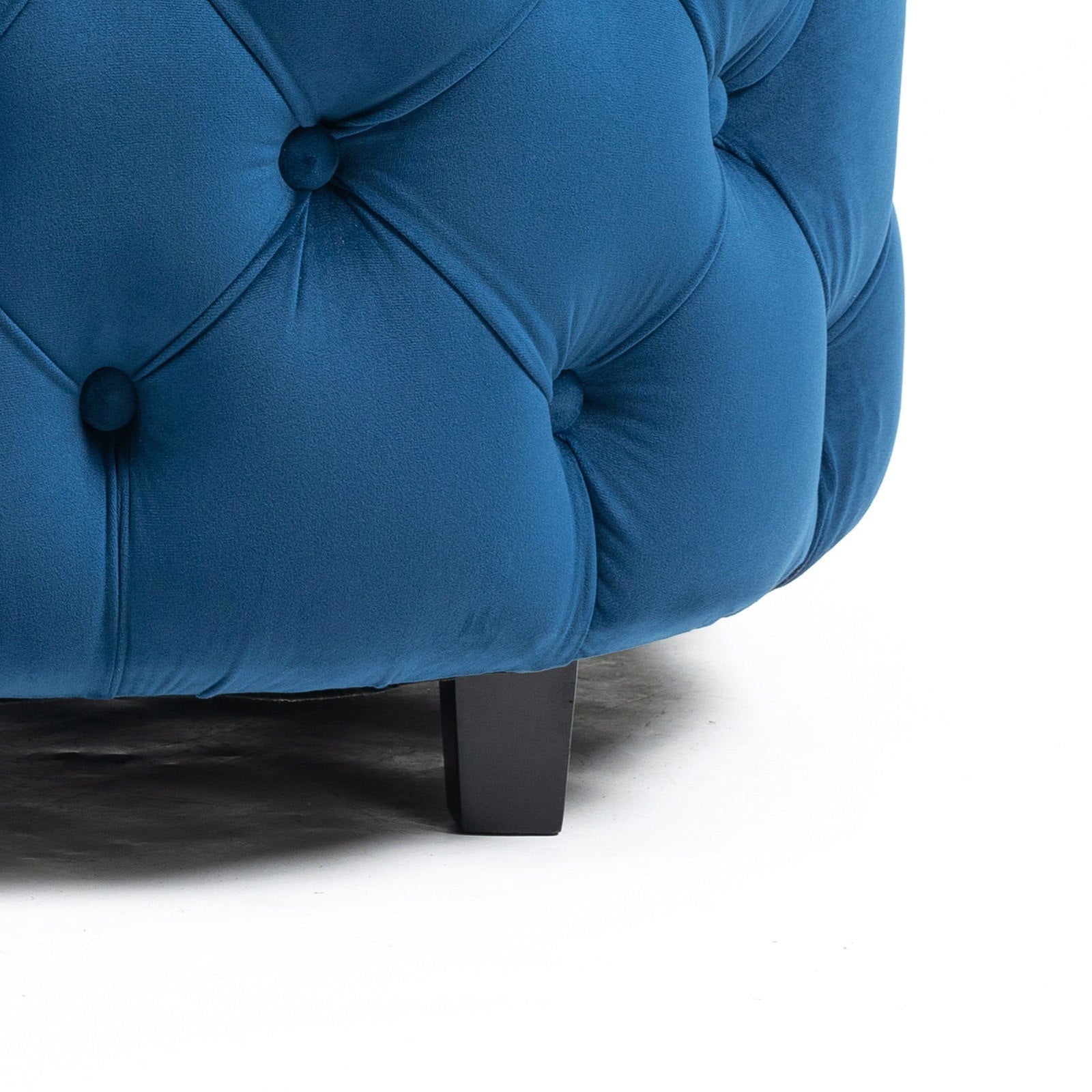 Matthias Plush Velvet Barrel Chair with Solid Wood Legs - Available in 3 Colors - Rivour Home