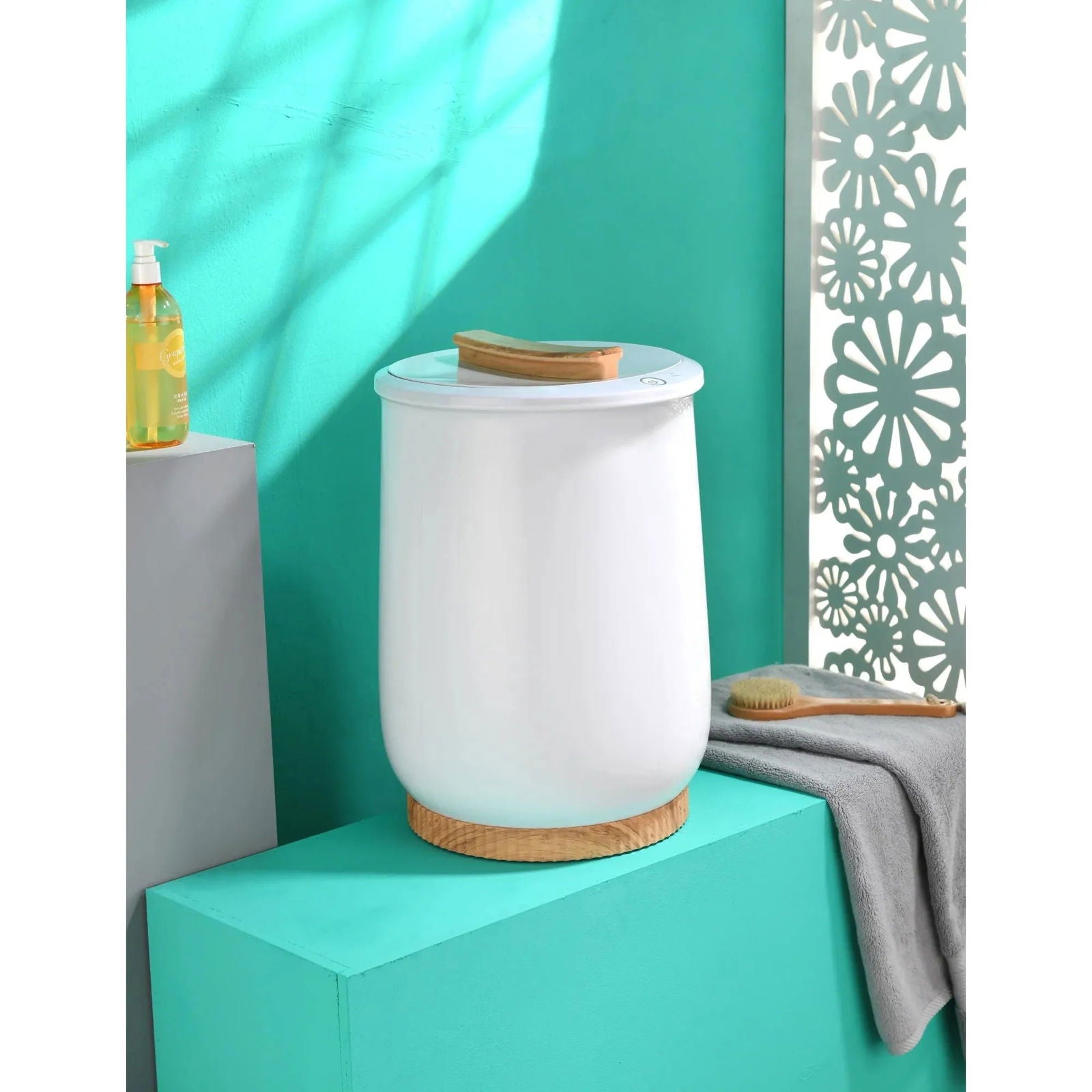 Spa-Inspired Luxury Large Capacity Towel Warmer with Complimentary Towels - Rivour Home