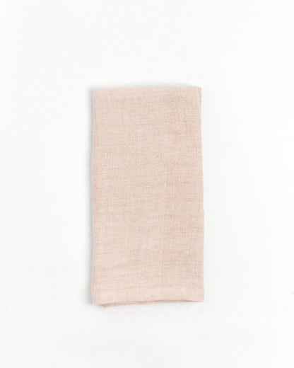 Stone Washed Linen Hemmed Dinner Napkins - Rivour Home