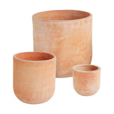 Terracotta Lerato Planter Collection with Drainage Hole - Rivour Home