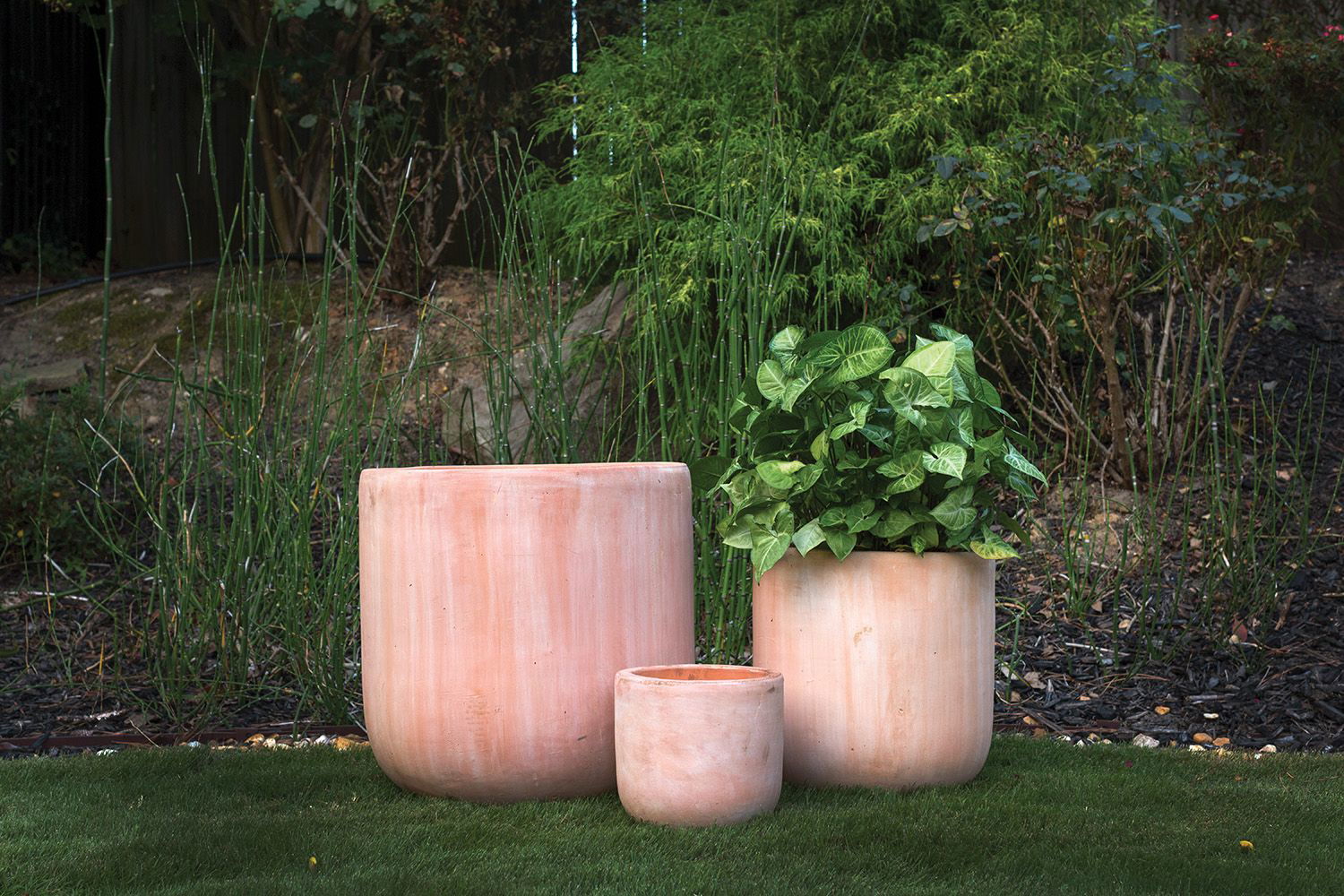 Terracotta Lerato Planter Collection with Drainage Hole - Rivour Home