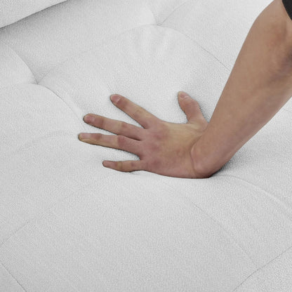 Versatile U-Shape Chenille Modular Sectional Sofa with Storage - Rivour Home