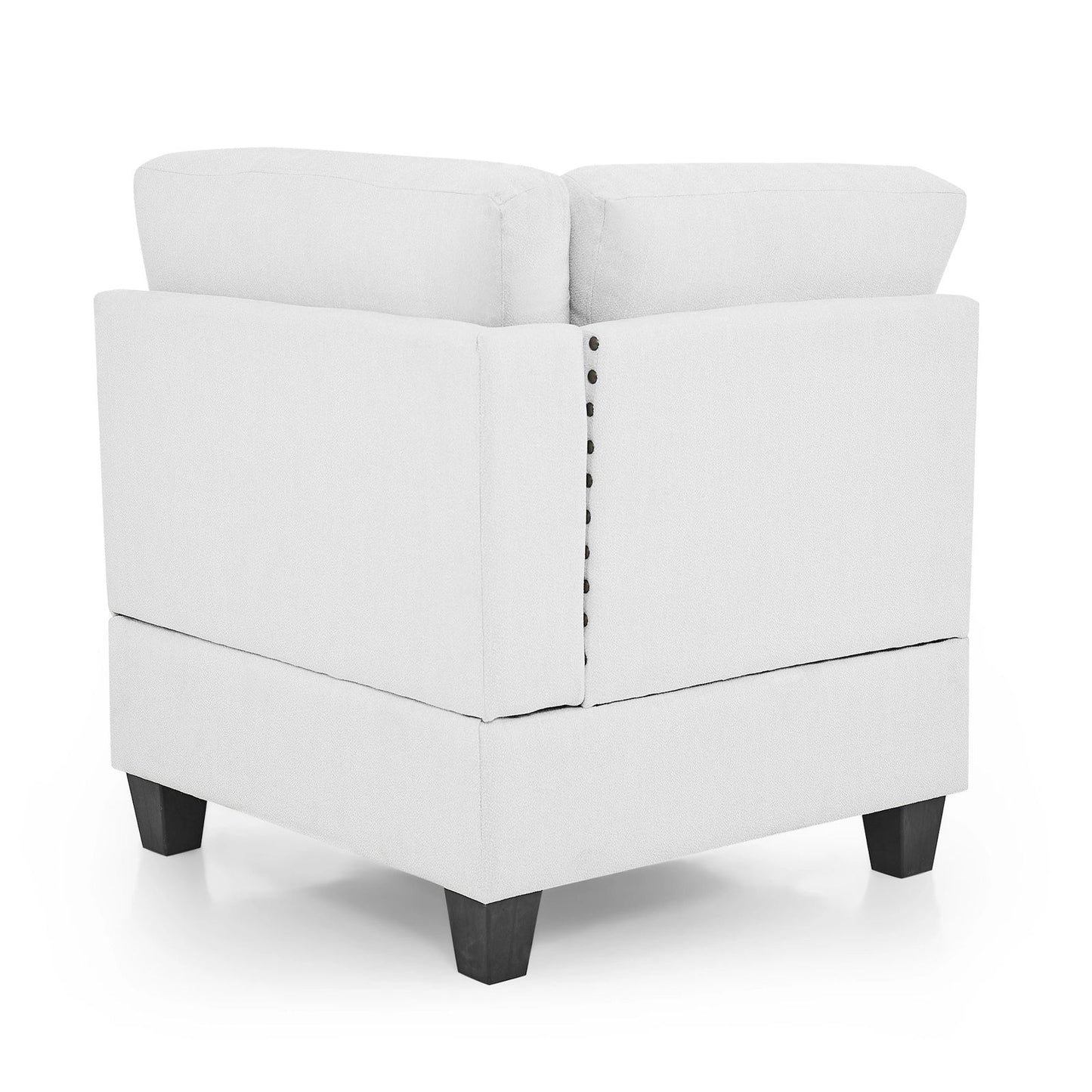 Versatile U-Shape Chenille Modular Sectional Sofa with Storage - Rivour Home