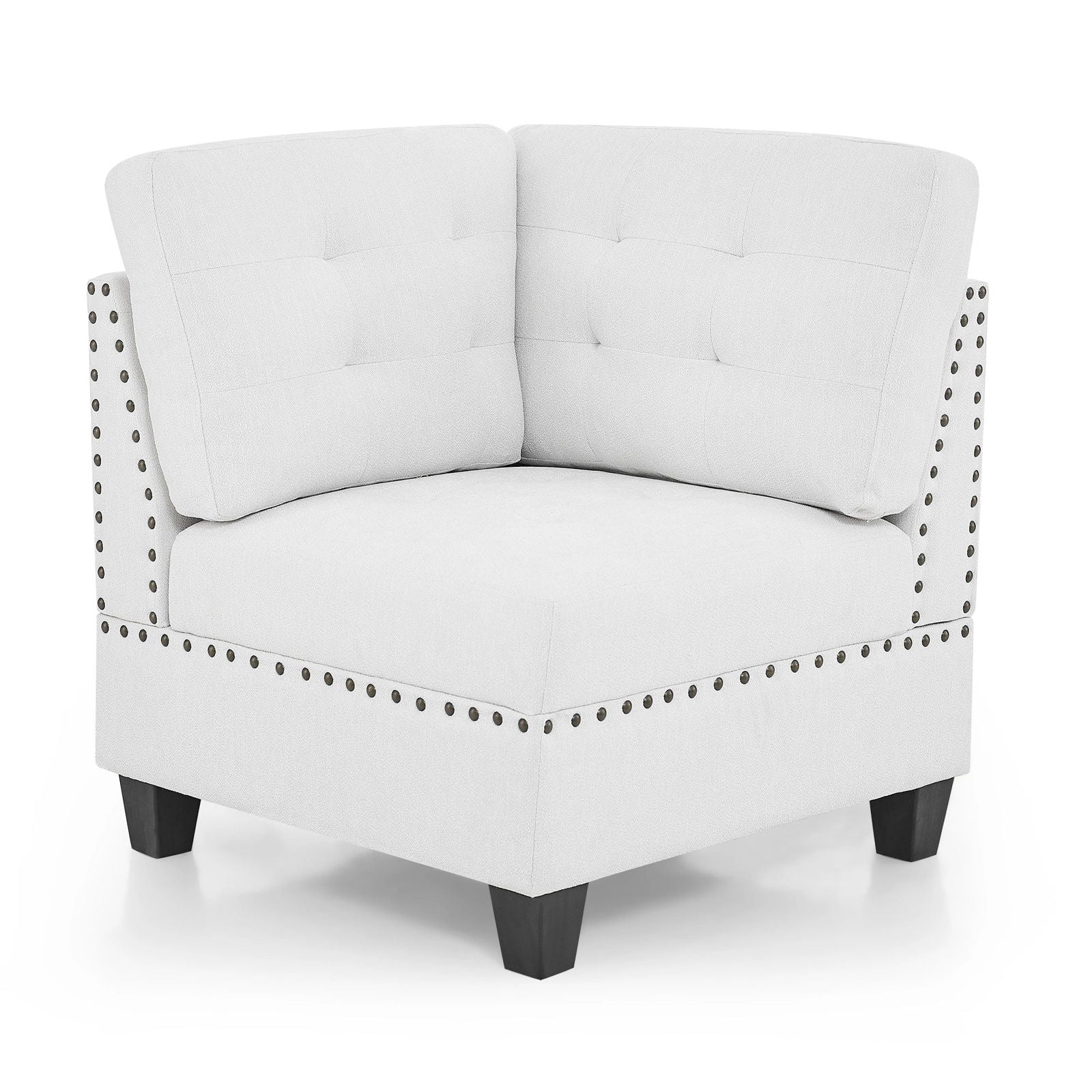 Versatile U-Shape Chenille Modular Sectional Sofa with Storage - Rivour Home