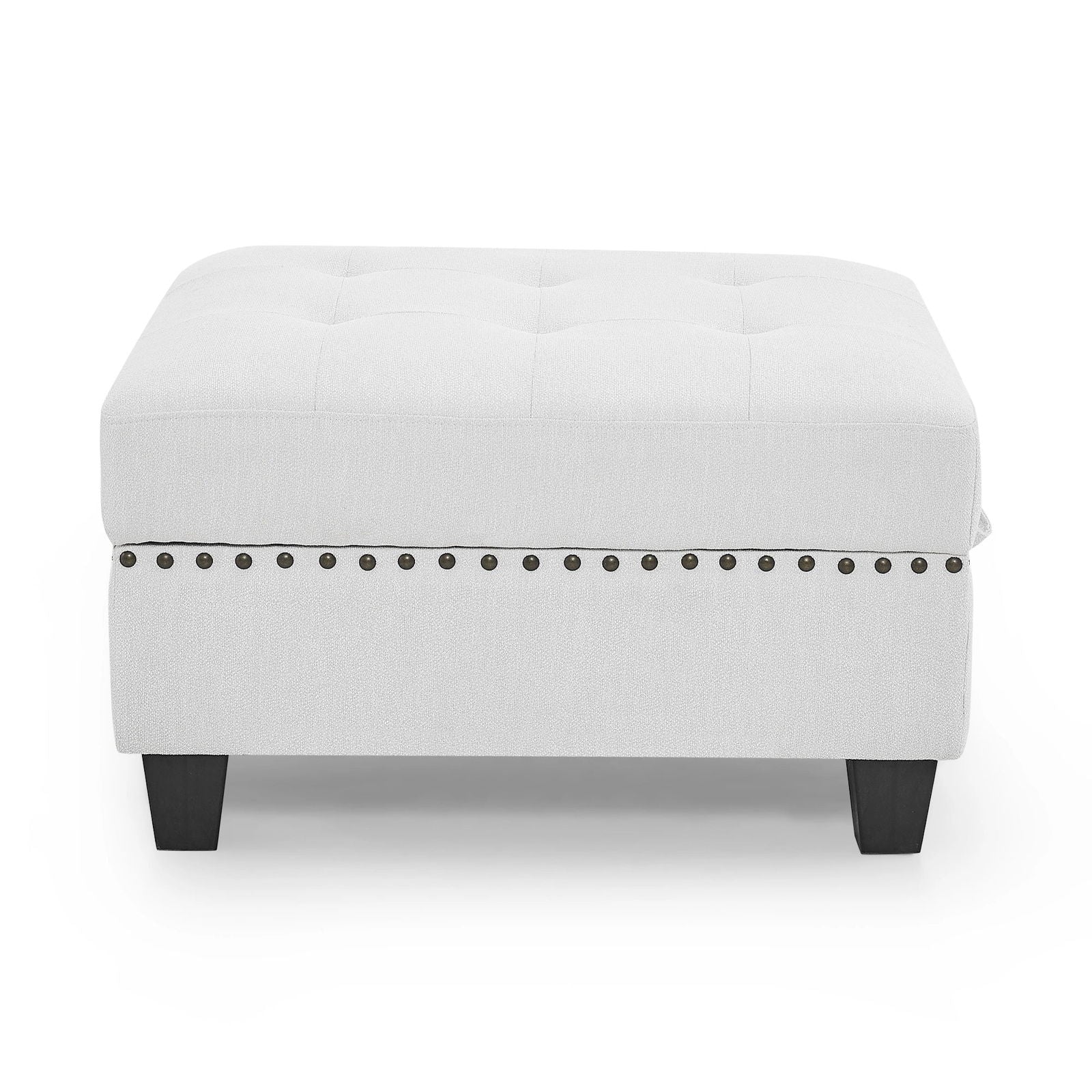 Versatile U-Shape Chenille Modular Sectional Sofa with Storage - Rivour Home