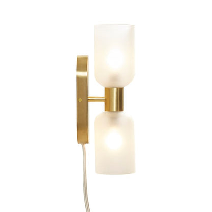 Dove Double Tube 2-Light Wall Sconce