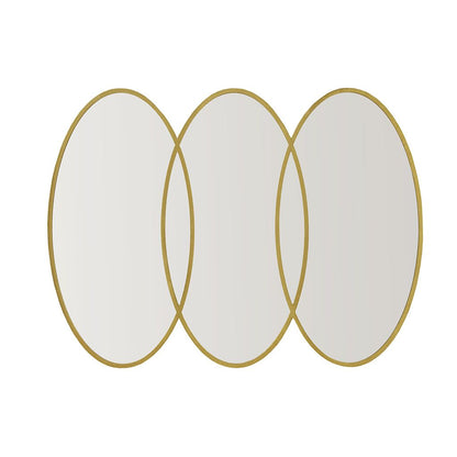 Gold Eclipse Trio Wall Mirror