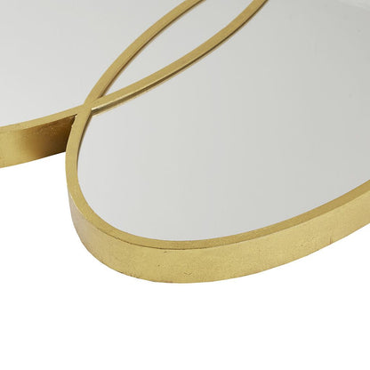 Gold Eclipse Trio Wall Mirror