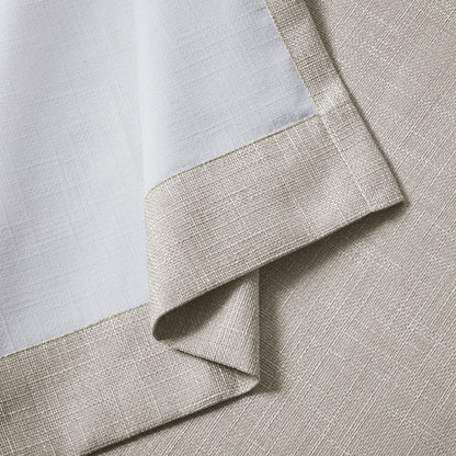 Maya Printed Heathered Blackout Window Patio Panel